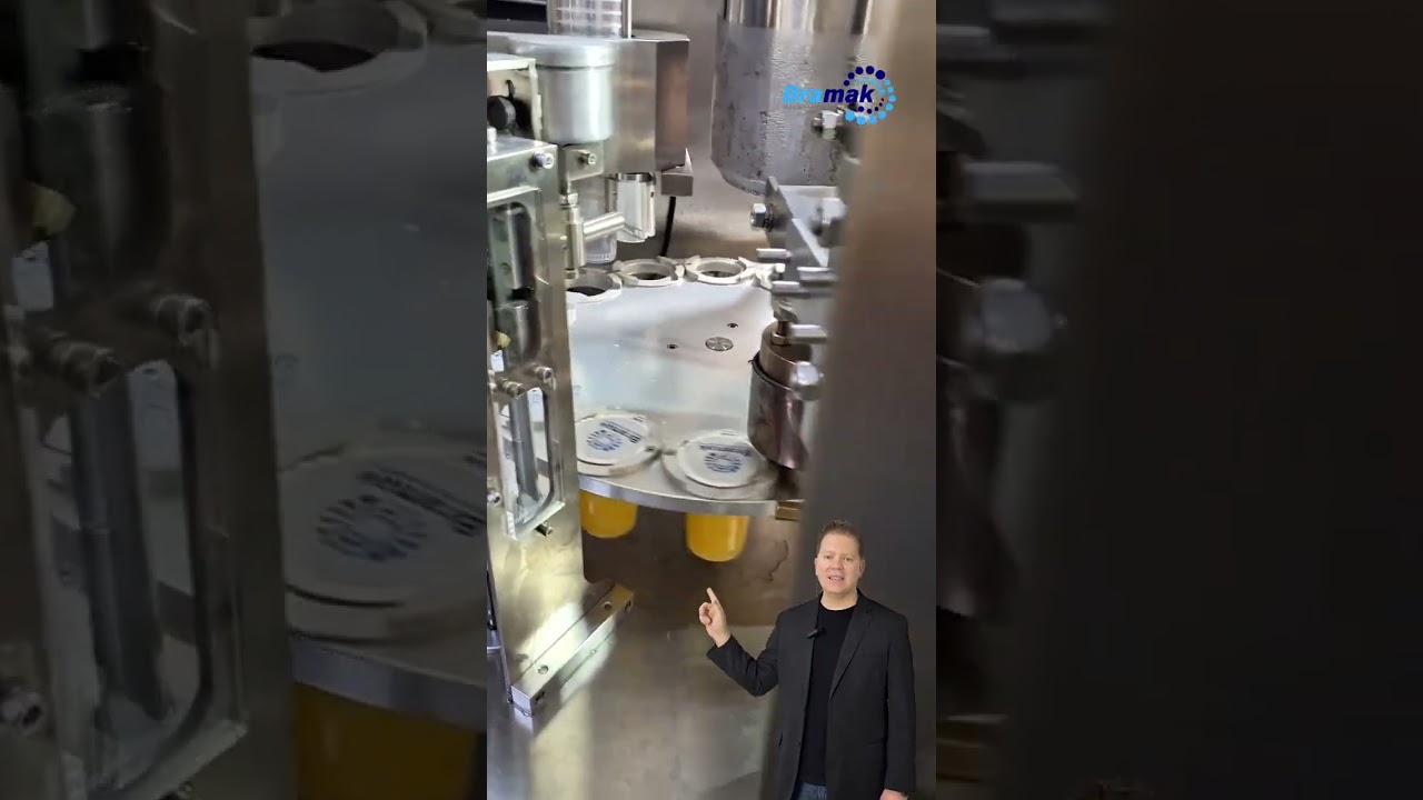 Envasadora CLA — Copos de Suco