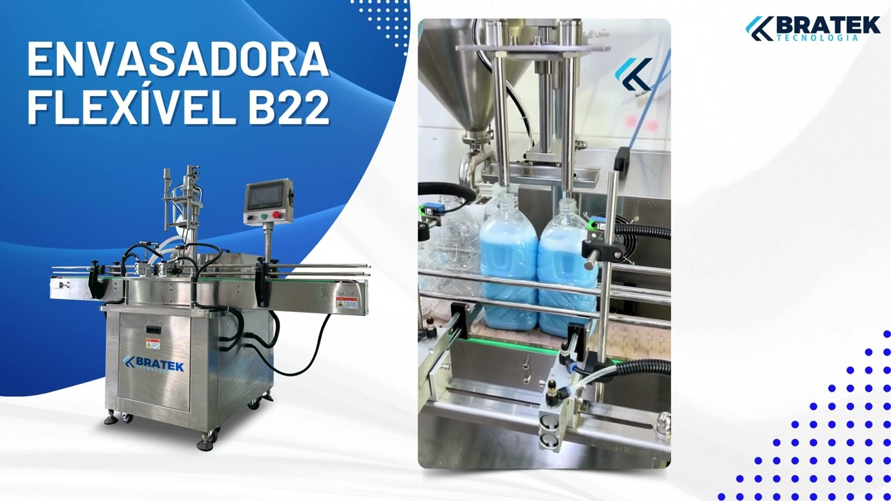 ENVASADORA FLEXÍVEL B22 - 2 BICOS