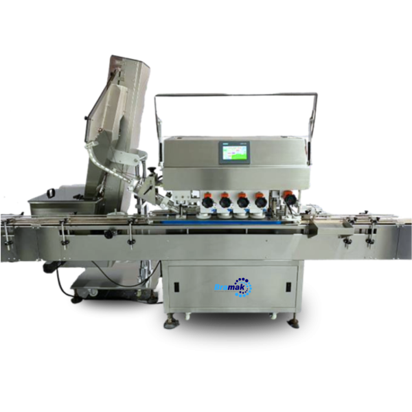 Tampadora e Rosqueadora de Garrafas Automática – RAG-T X4